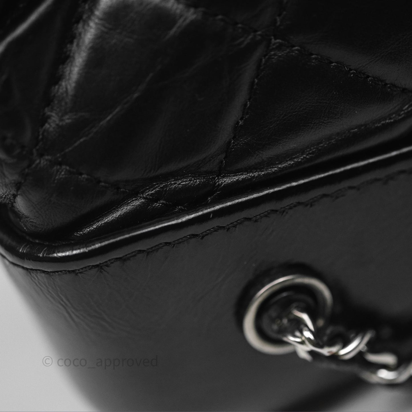 Chanel Small Gabrielle Backpack Black Aged Calfskin