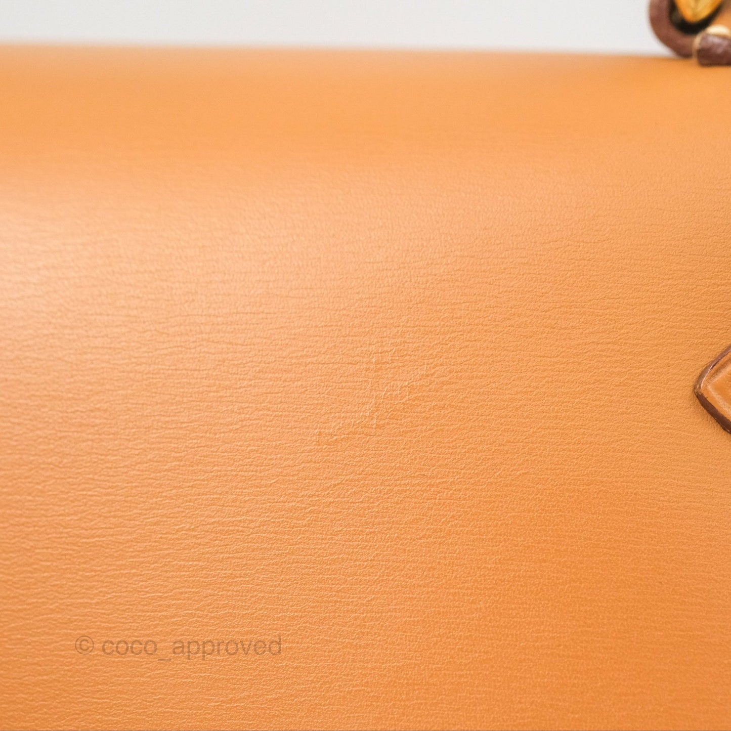 Hermès Vintage Kelly 28 Sellier Gold Calf Gold Hardware