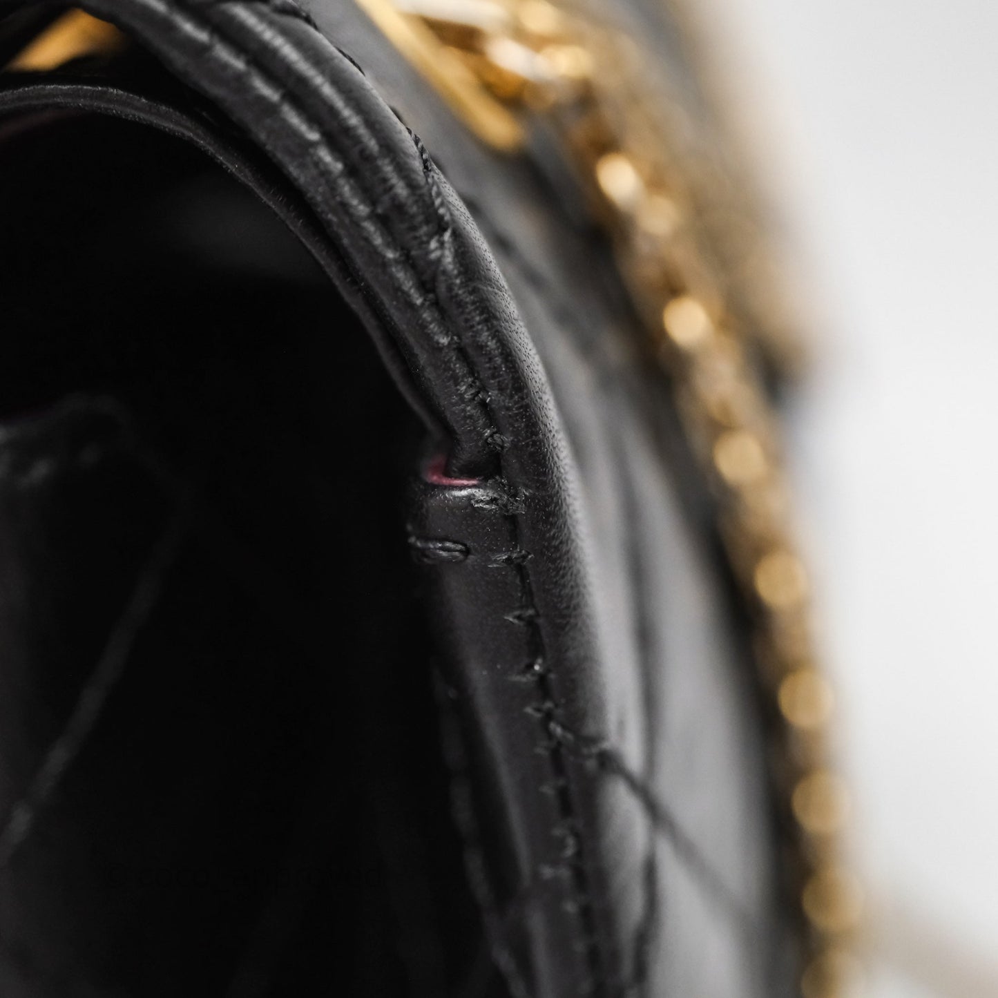 Chanel Quilted Reissue 226 Aged Calfskin Black Aged Gold Hardware