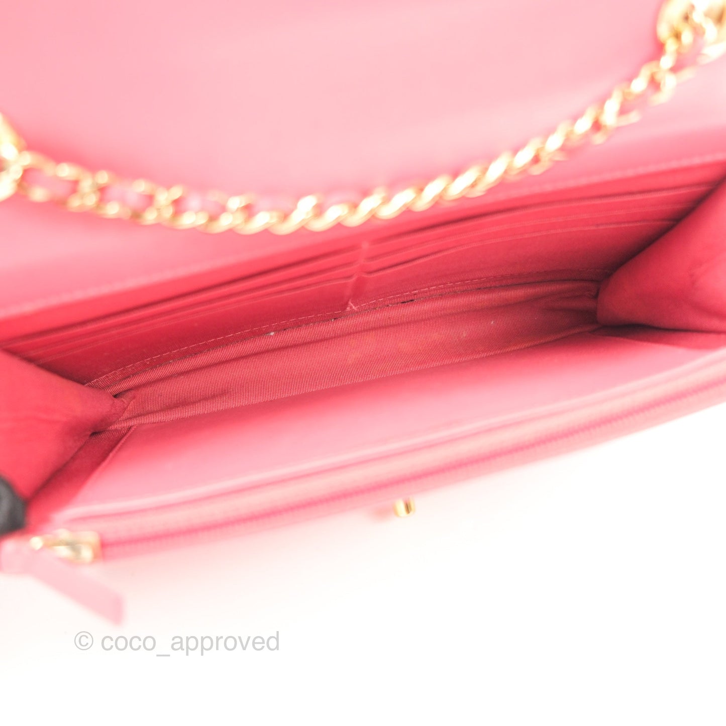 Chanel Trendy CC WOC Pink Lambskin Gold Hardware