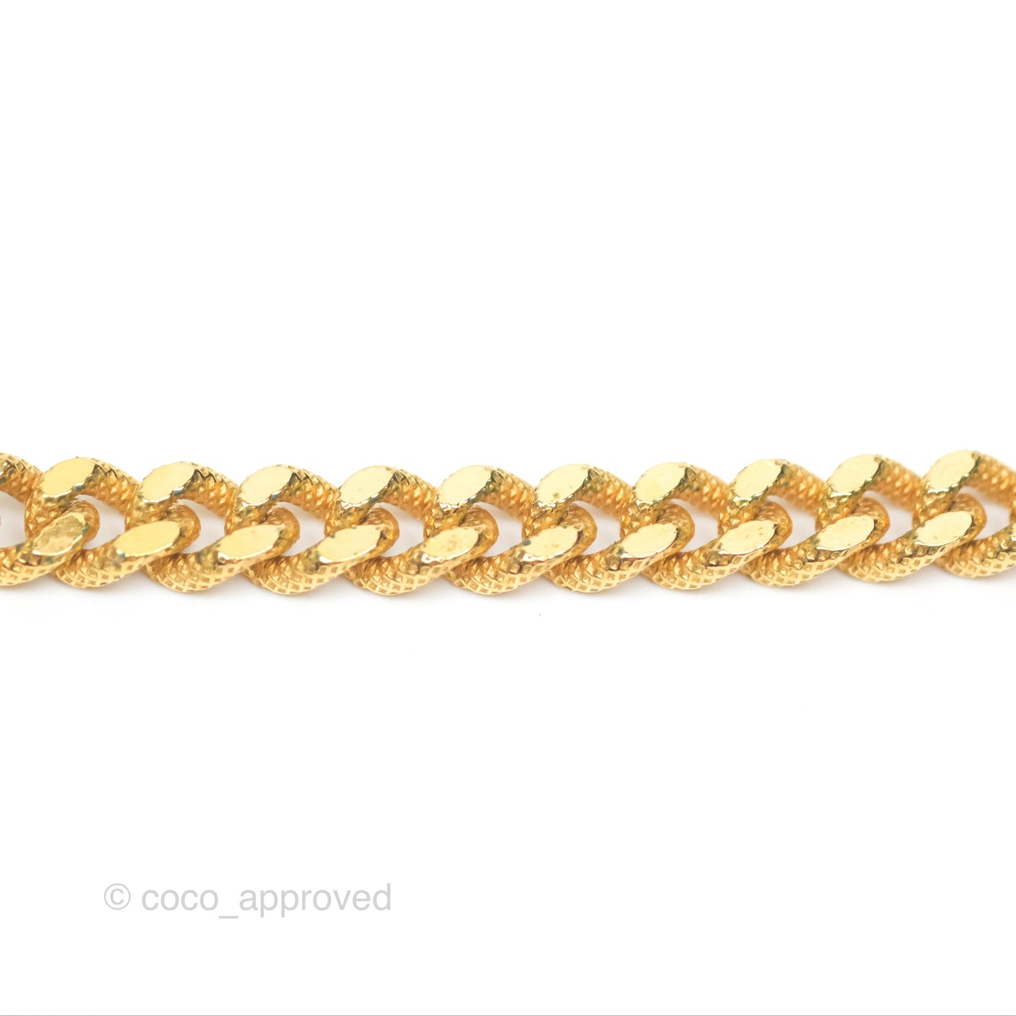 Chanel CC Crystals Chain Necklace Choker Gold Tone 22A