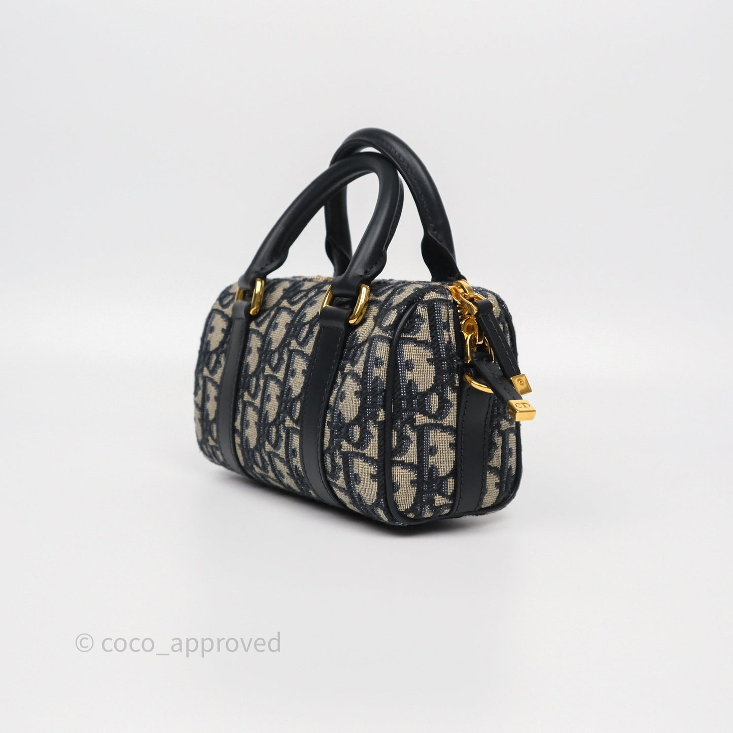 Dior Groove 17 Nano Bag Blue Dior Oblique Jacquard