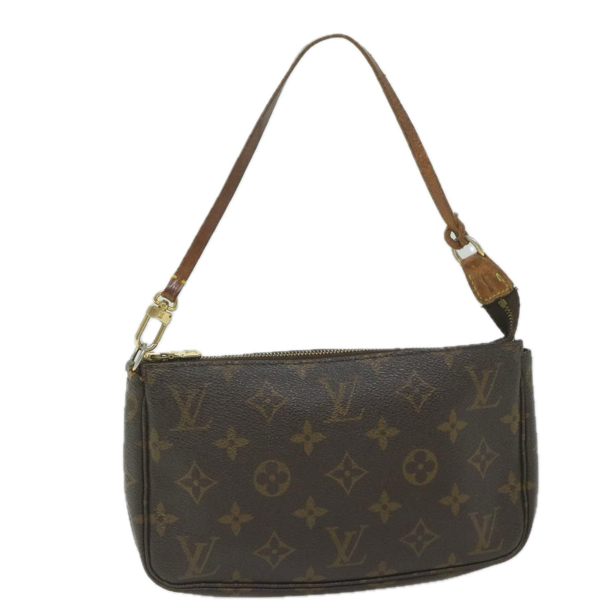 LOUIS VUITTON Monogram Pochette Accessoires Pouch M51980 LV 59725