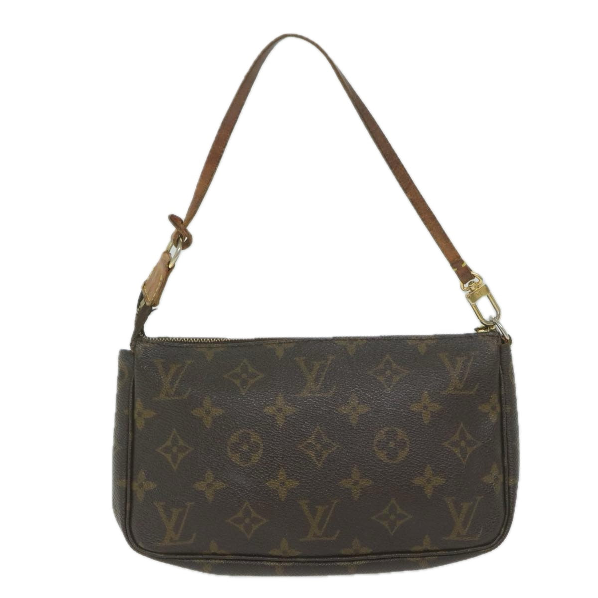 LOUIS VUITTON Monogram Pochette Accessoires Pouch M51980 LV 59725