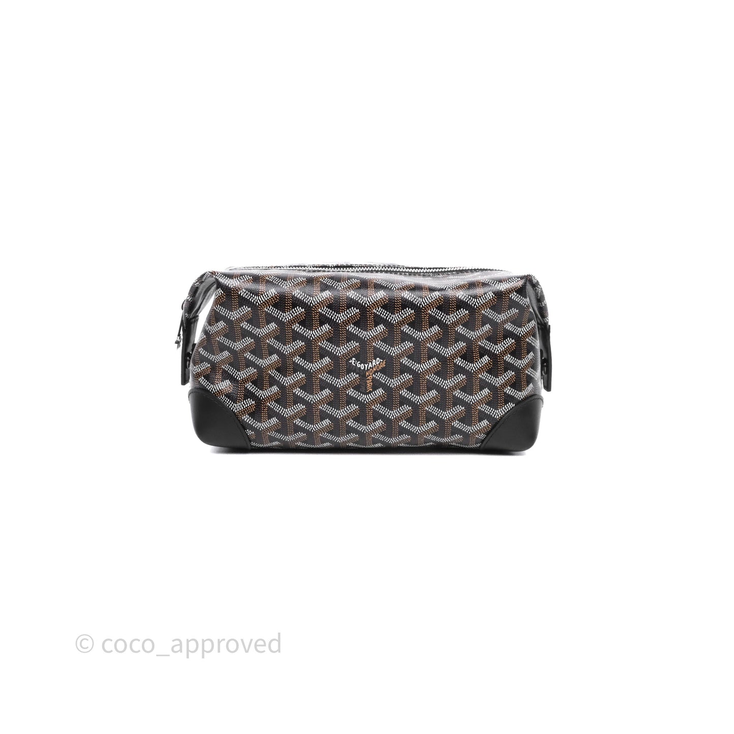 Goyard Bowling 25 Toiletry Black