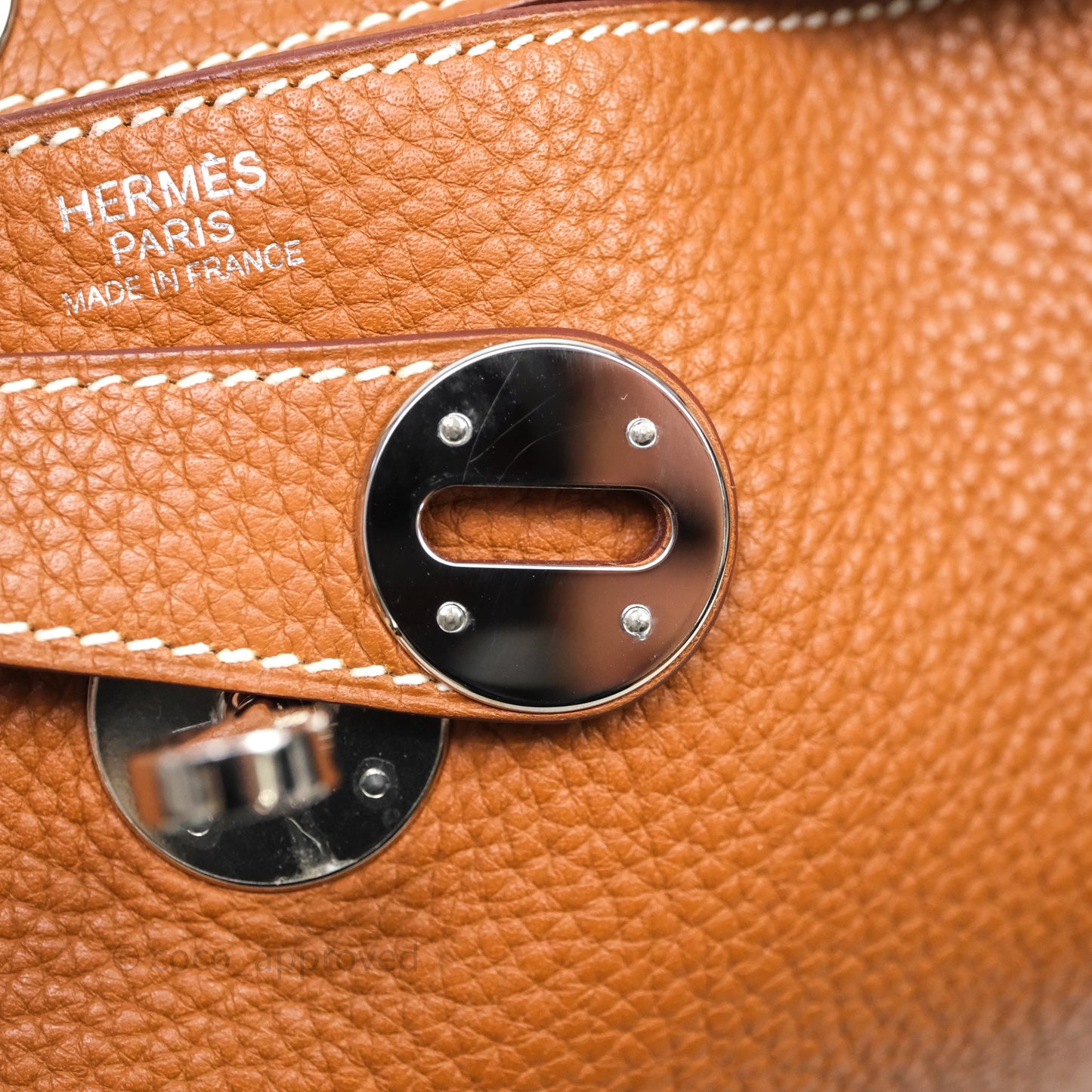 Hermès Lindy 34 Gold 37 Clemence Palladium Hardware
