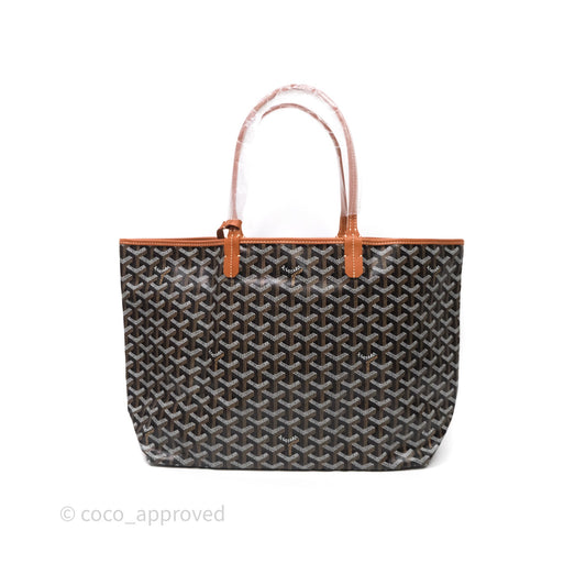 Goyard St Louis Tote PM Tan Black