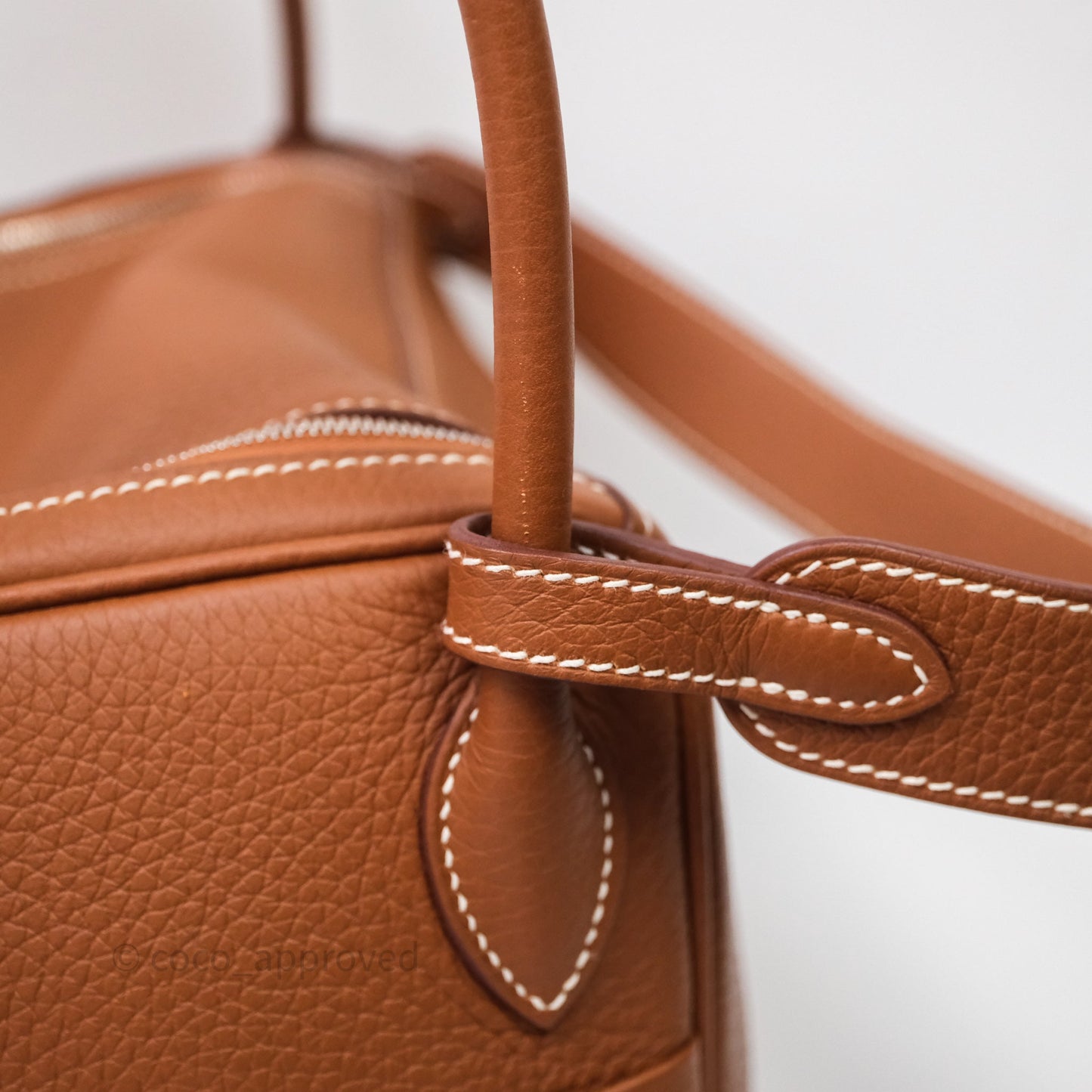 Hermès Lindy 26 Gold Clemence Palladium Hardware