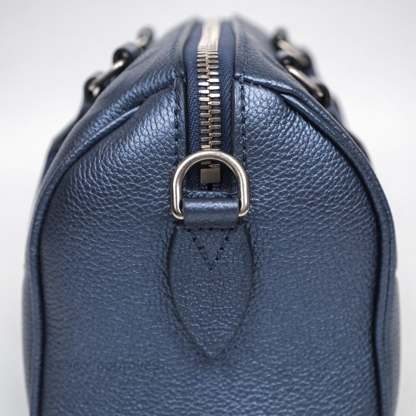 Louis Vuitton Speedy Bandoulière 20 Monogram Empreinte Navy