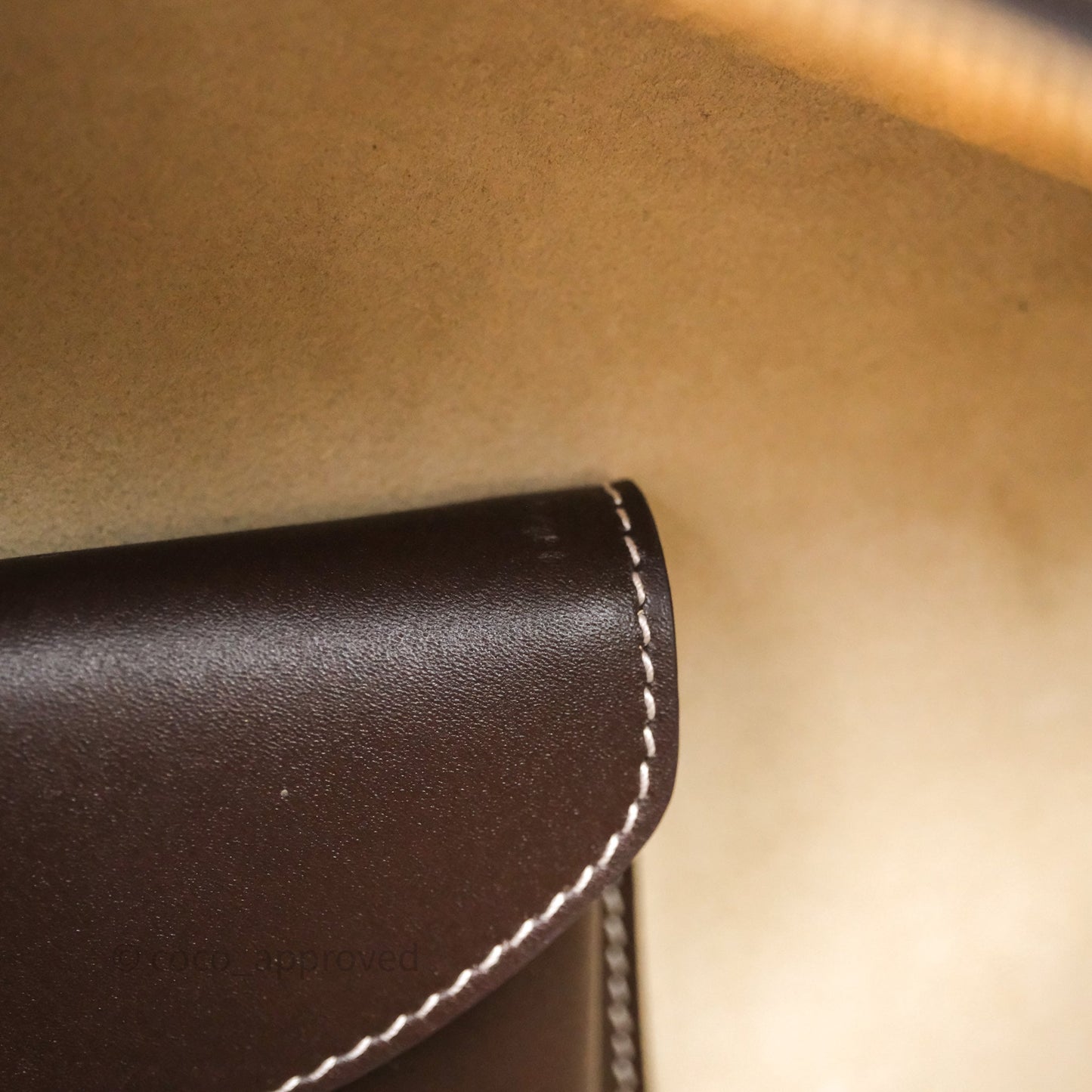 Loro Piana Extra Bag L27 Dark Choco Licorice Smooth Calfskin