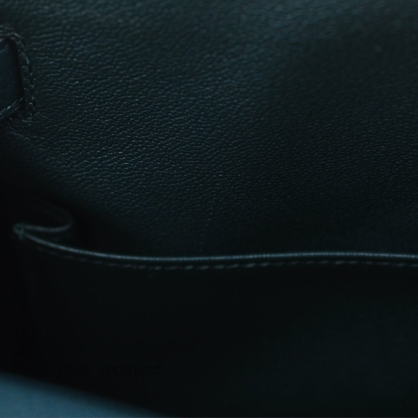 Hermès Kelly 28 Retourne Dark Green Clemence Gold Hardware