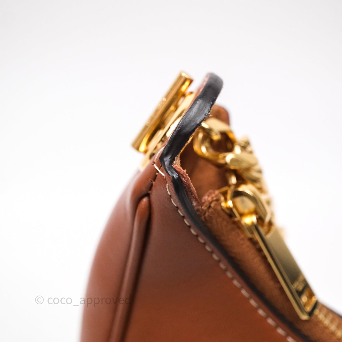 Celine Medium Ava Chain Bag Calfskin Tan