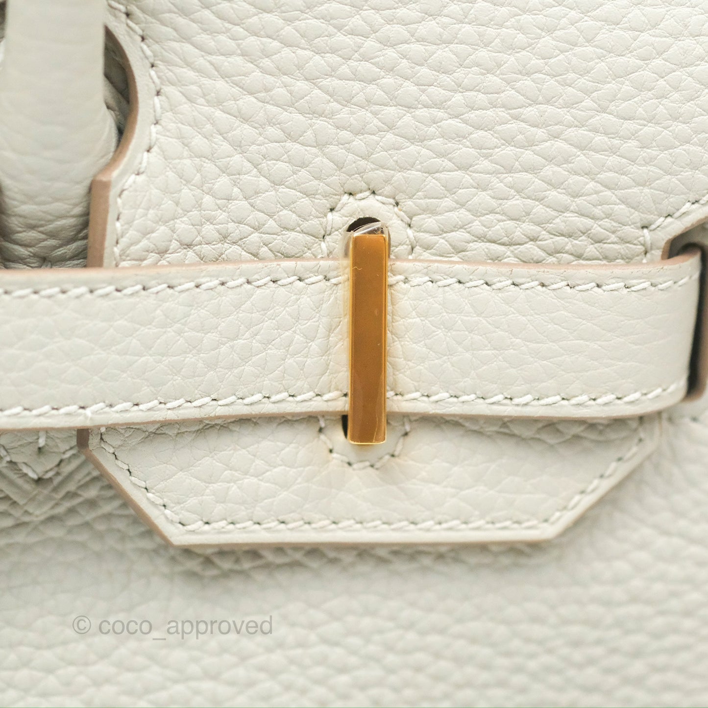Hermès Retourne Birkin 30 Gris Perle 80 Togo Gold Hardware
