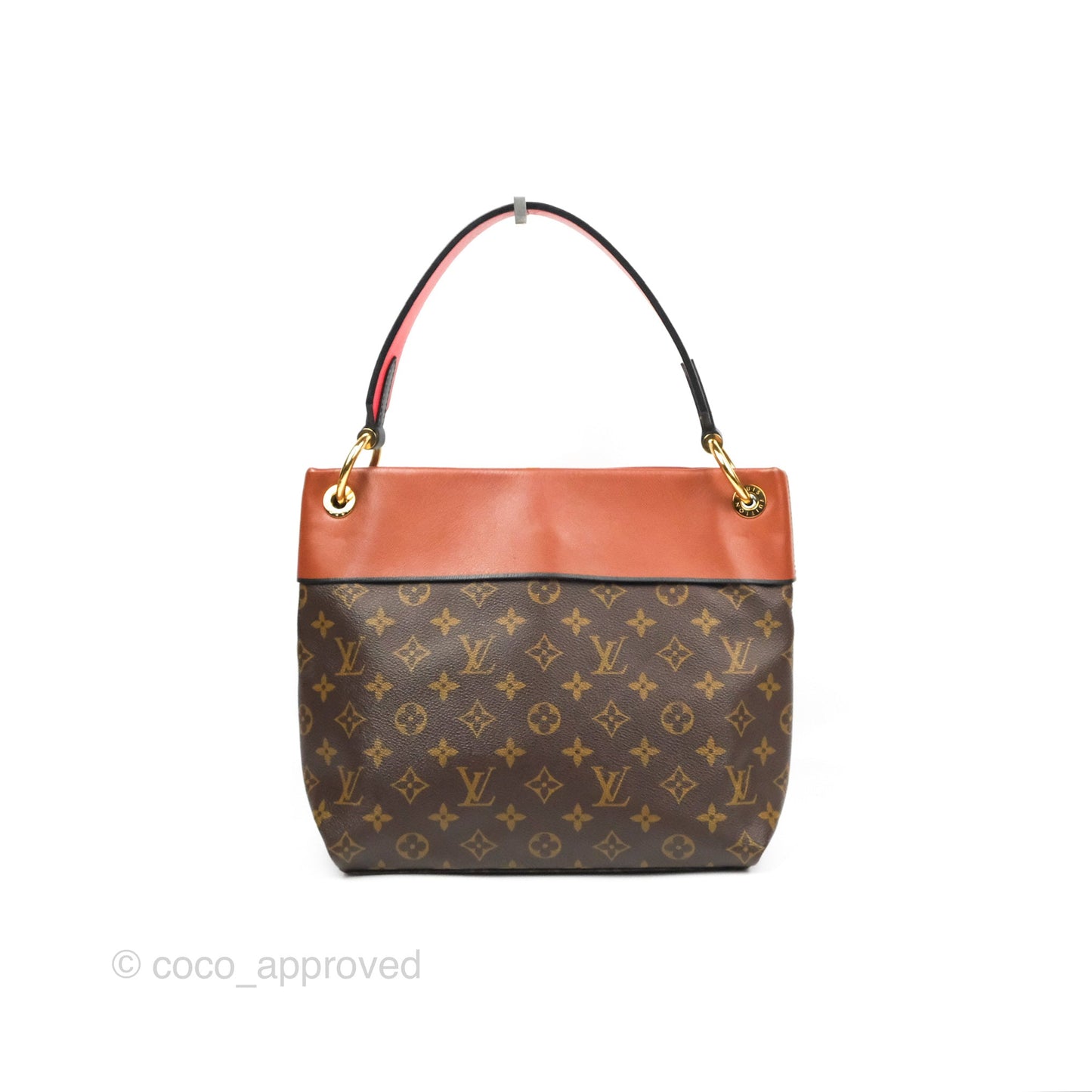 Louis Vuitton Tuileries Besace Bag Brown/Red Monogram