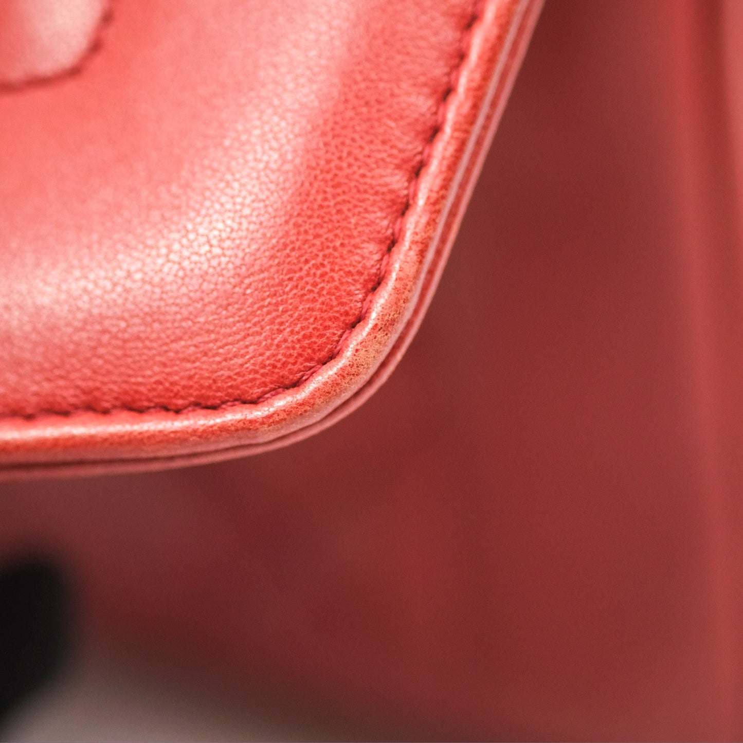 Chanel Diana Reissue Brick Red Gold Hardware