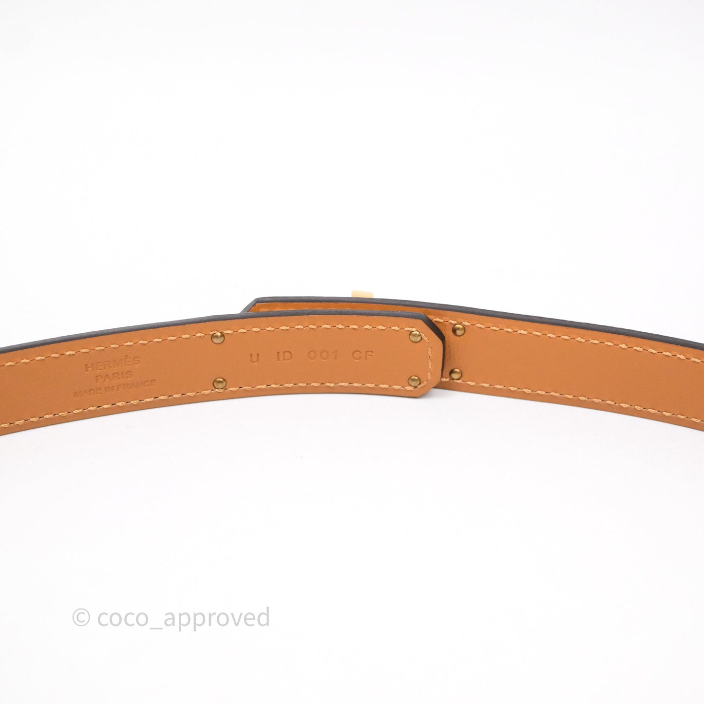 Hermès Kelly Buckle Belt Gold Epsom Gold Hardware