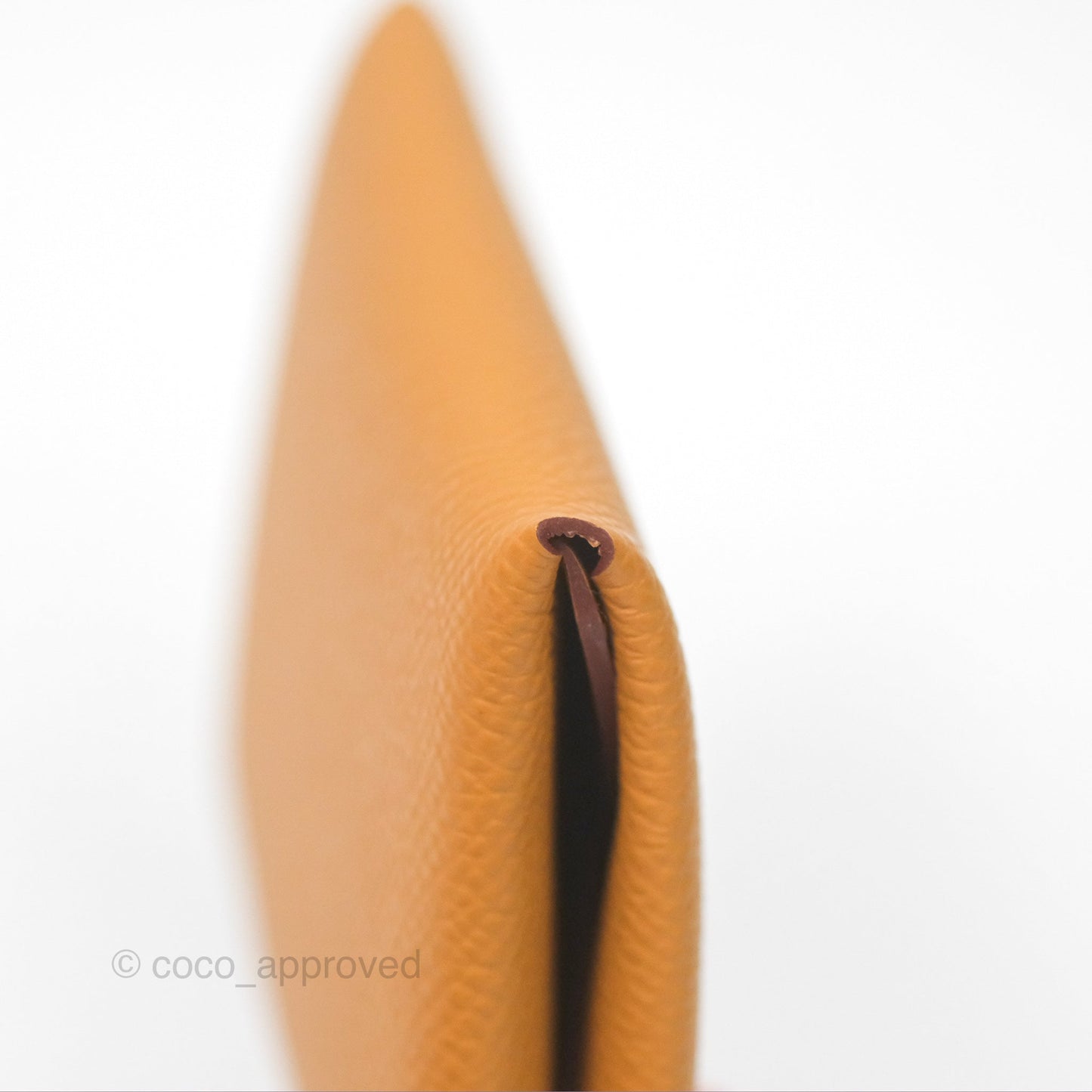 Hermès Calvi Duo Compact Card Holder Sésame Epsom