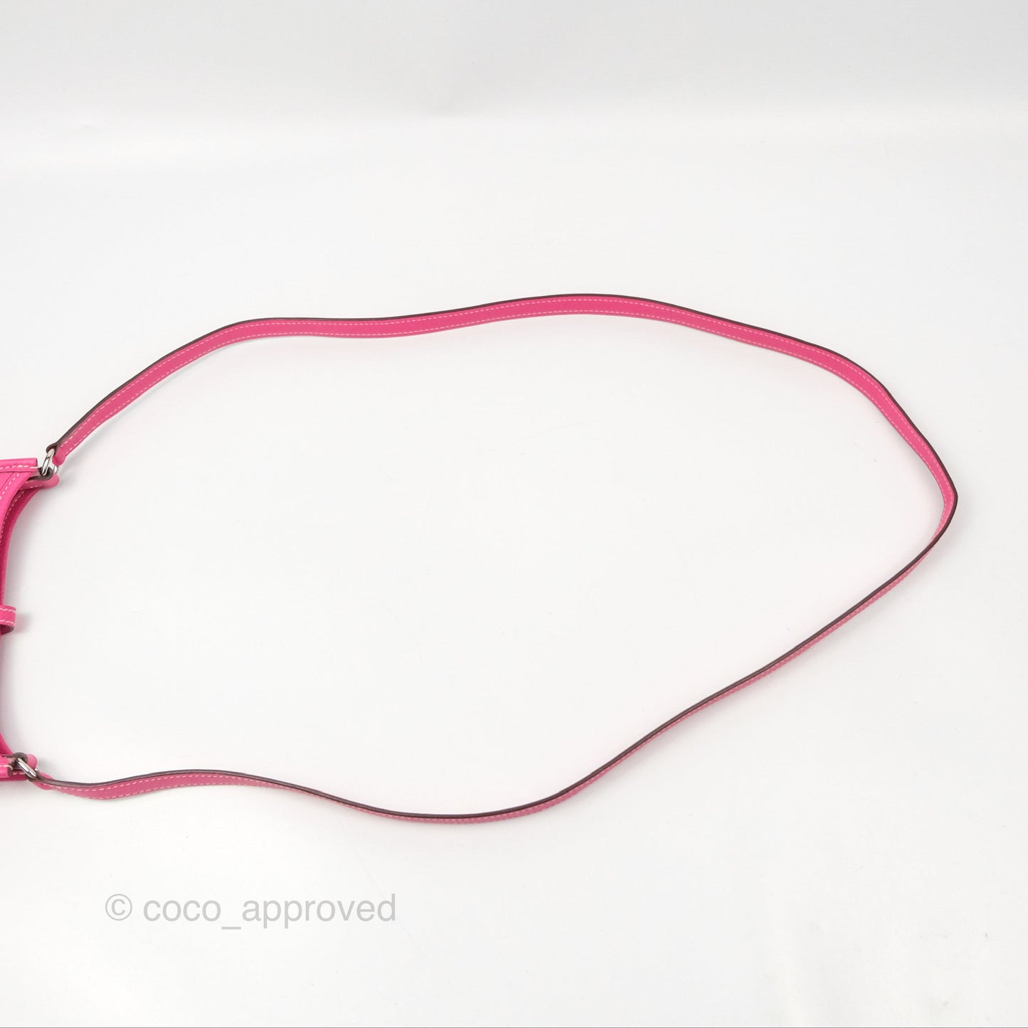 Hermès Mini Evelyne 16 Hot Pink Epsom Palladium Hardware