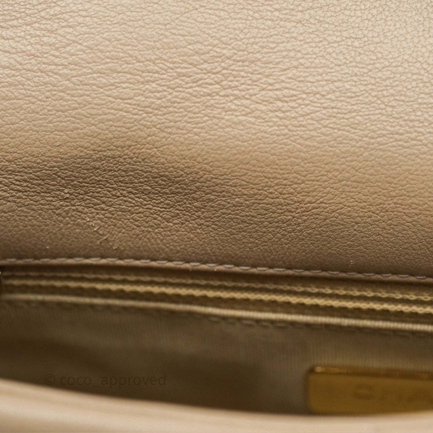 Chanel 19 Small Beige Mixed Hardware