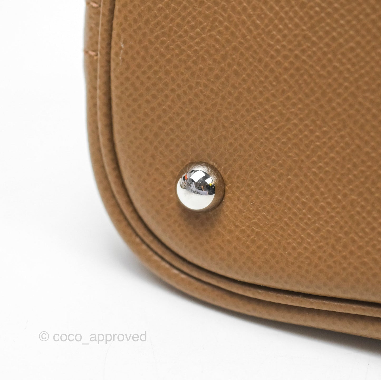 Hermès Bolide 1923 25 Alezan Epsom Palladium Hardware