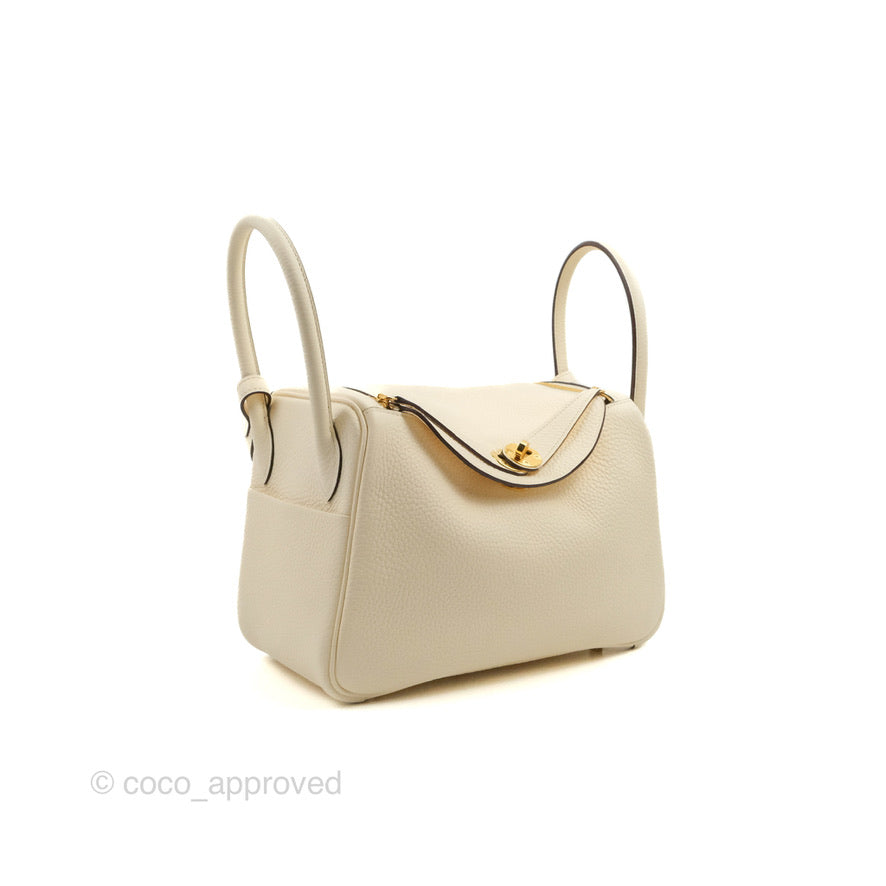 Hermès Lindy 26 Nata Clemence Gold Hardware