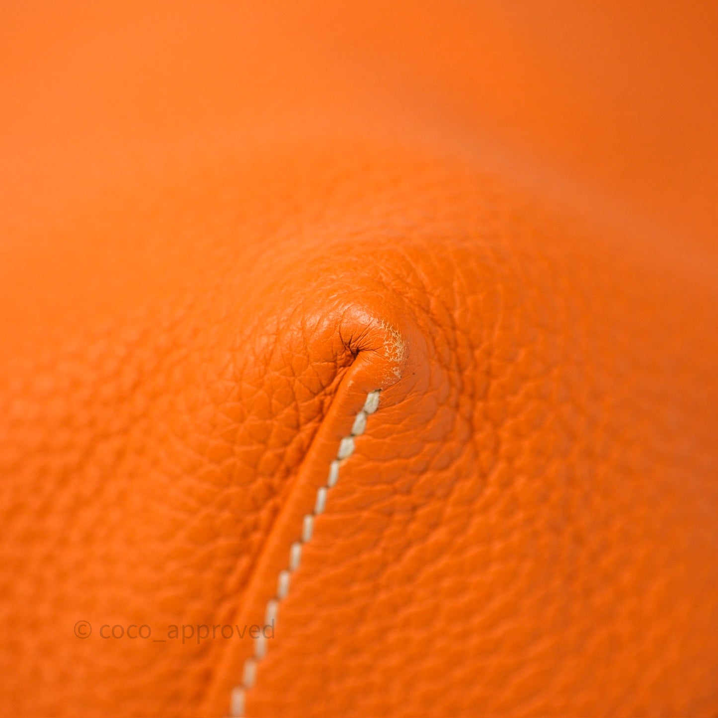 Hermès Double Sens Tote 36 Gold/ Orange Clemence