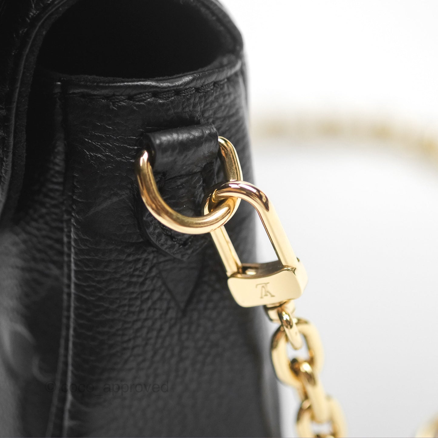 Louis Vuitton Ivy Wallet on Chain Monogram Empreinte Giant