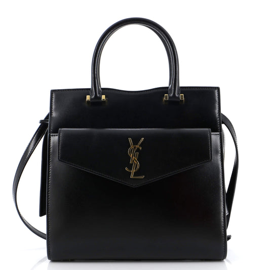 Luxury Saint Laurent Uptown Tote Leather Small