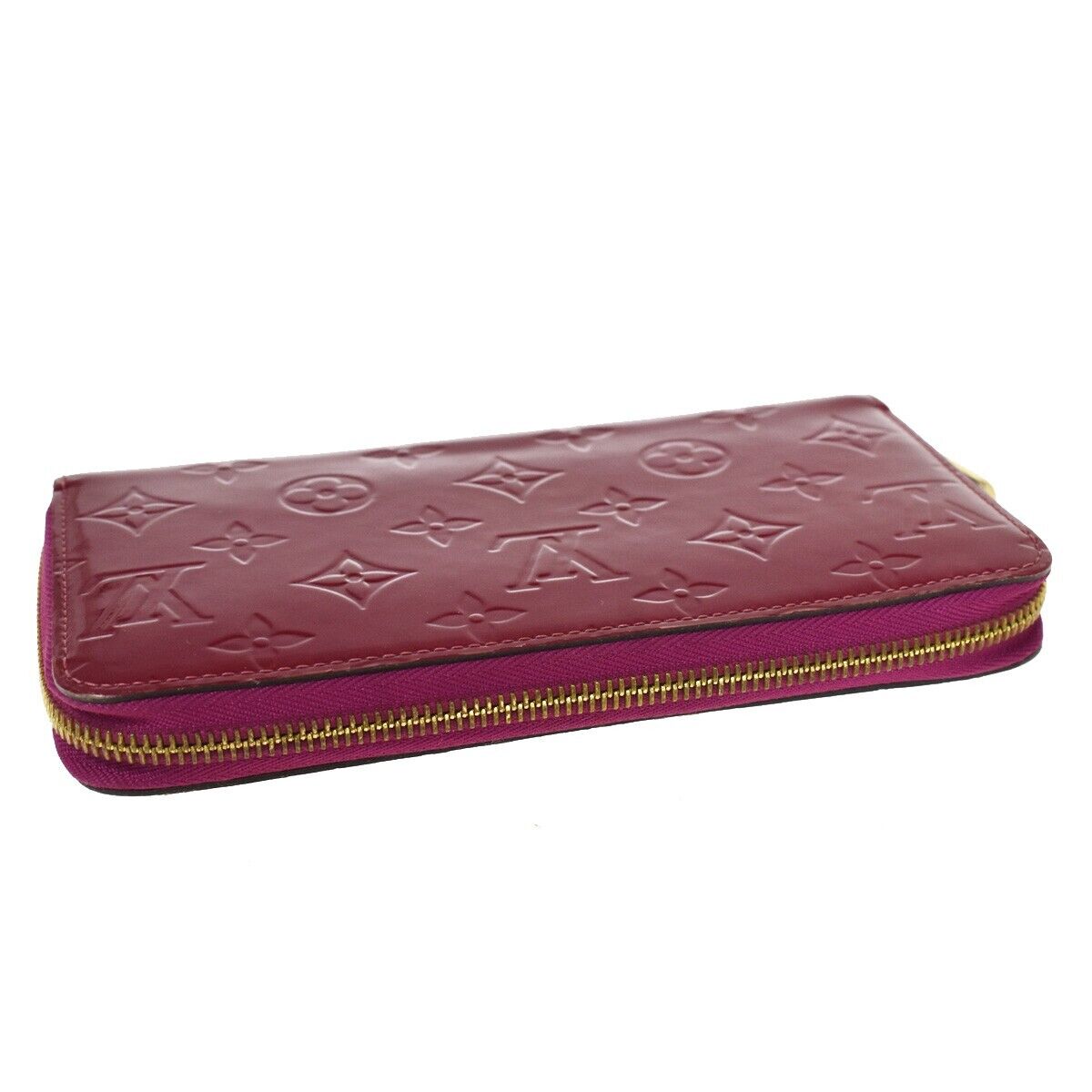 Louis Vuitton Zippy Wallet  Patent Leather Wallet  ()