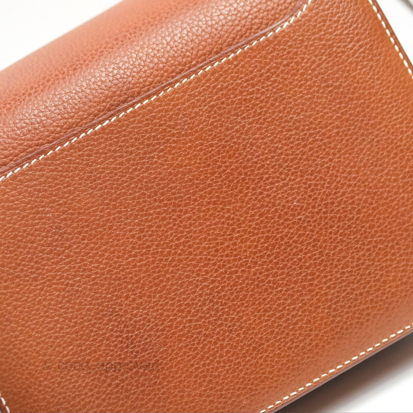Hermès Roulis Mini 18 Fauve Barenia Gold Hardware