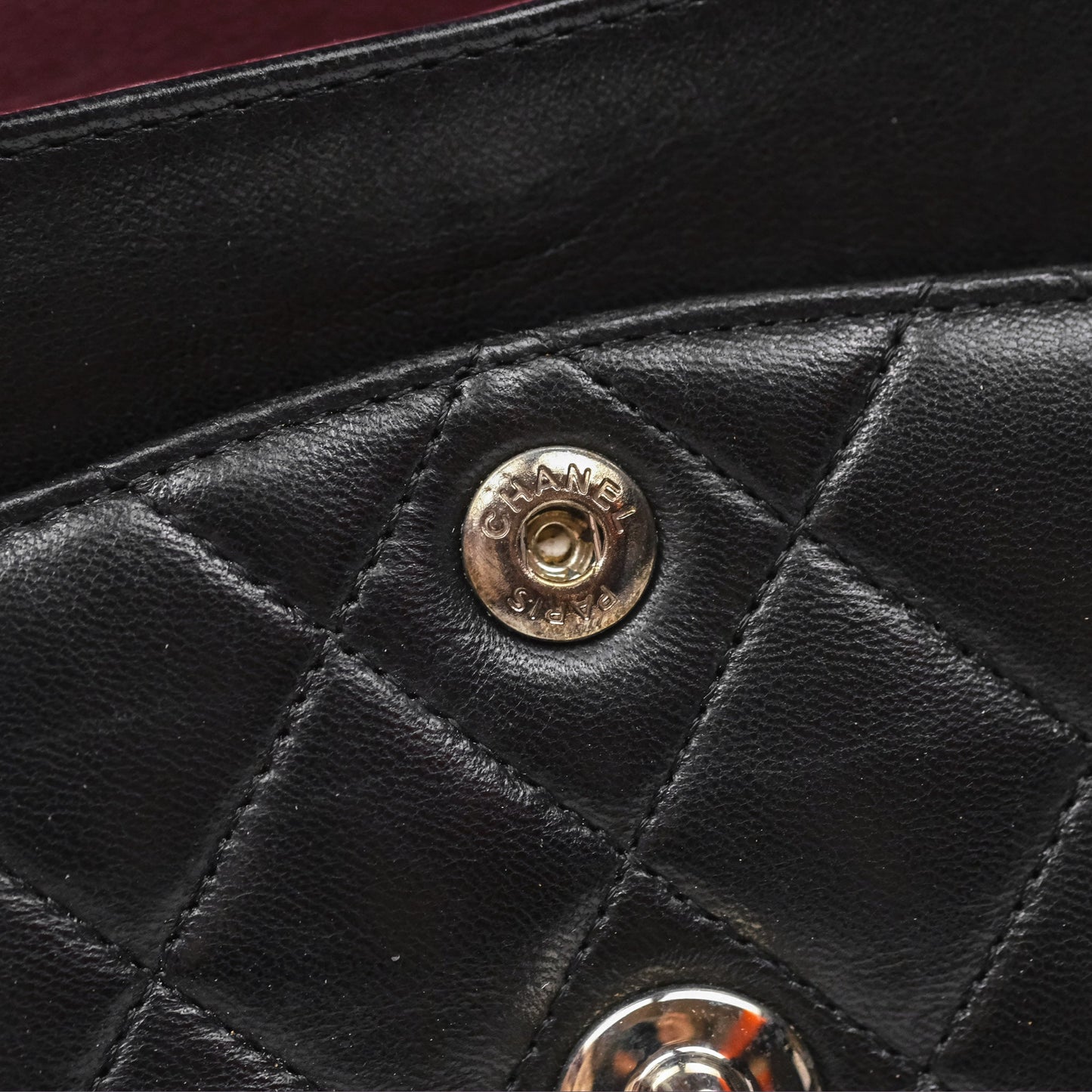Chanel Small S/M Classic Flap Black Lambskin Silver Hardware