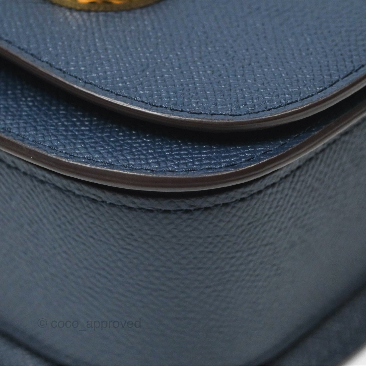Delvaux Lingot Bag Night Sky Alpina Calfskin