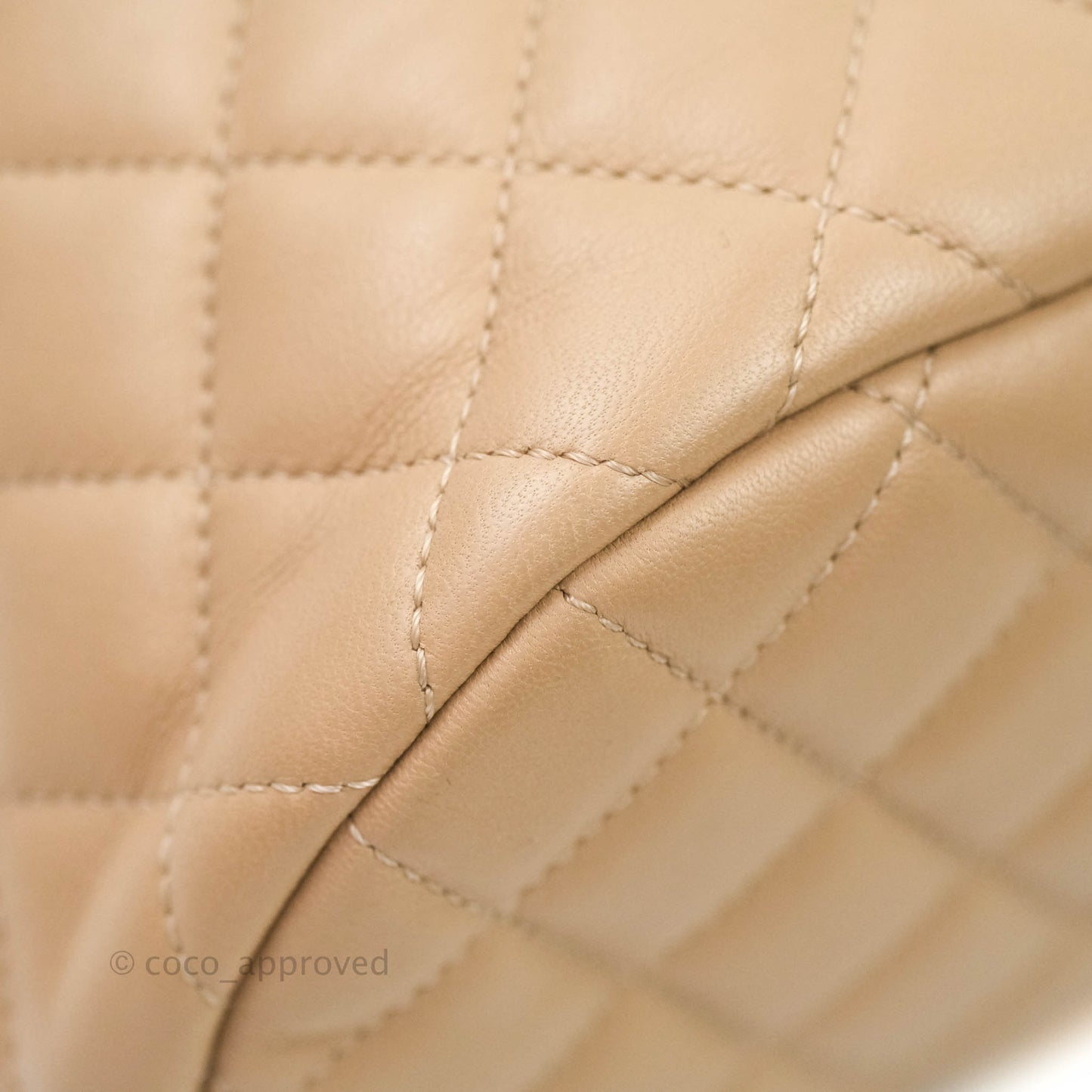 Chanel Quilted Small Urban Spirit Backpack Lambskin Beige Silver Hardware
