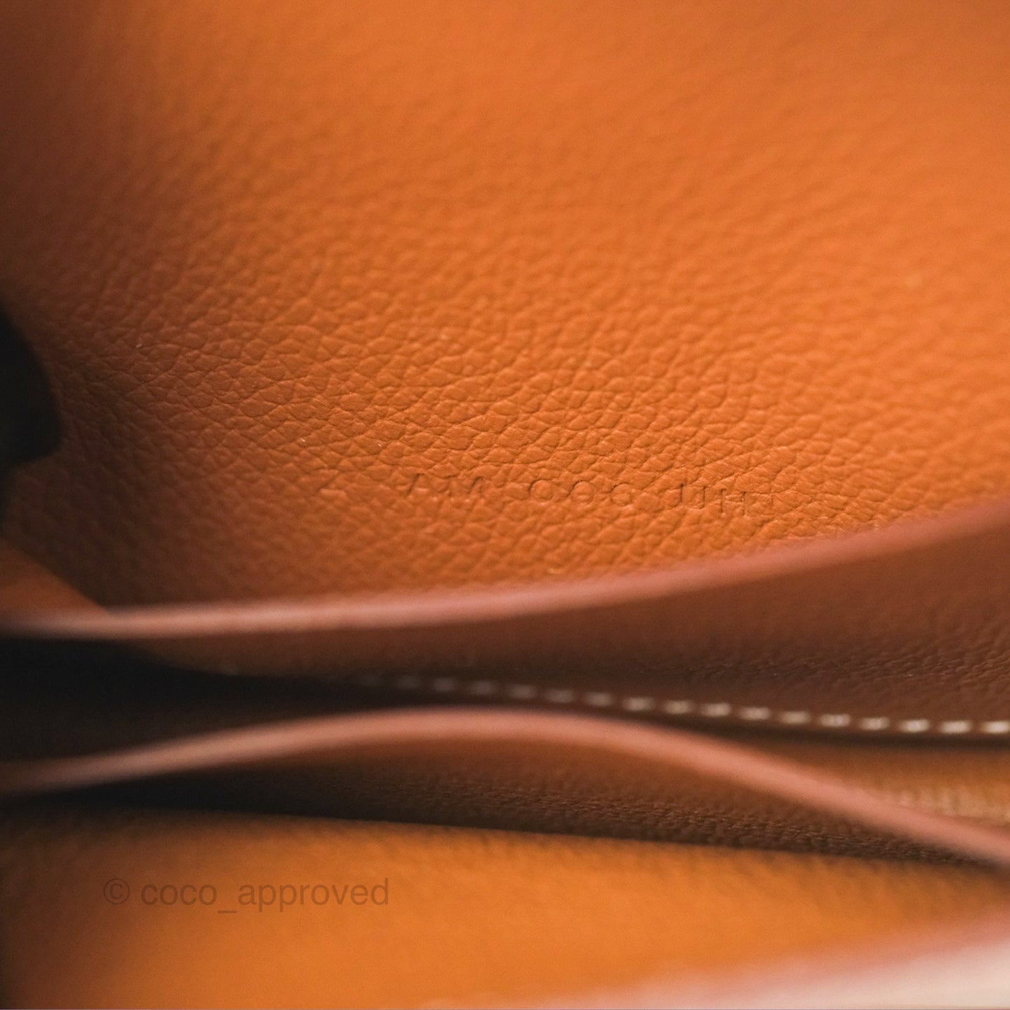 Hermès Roulis Slim Wallet Gold Evercolor Gold Hardware