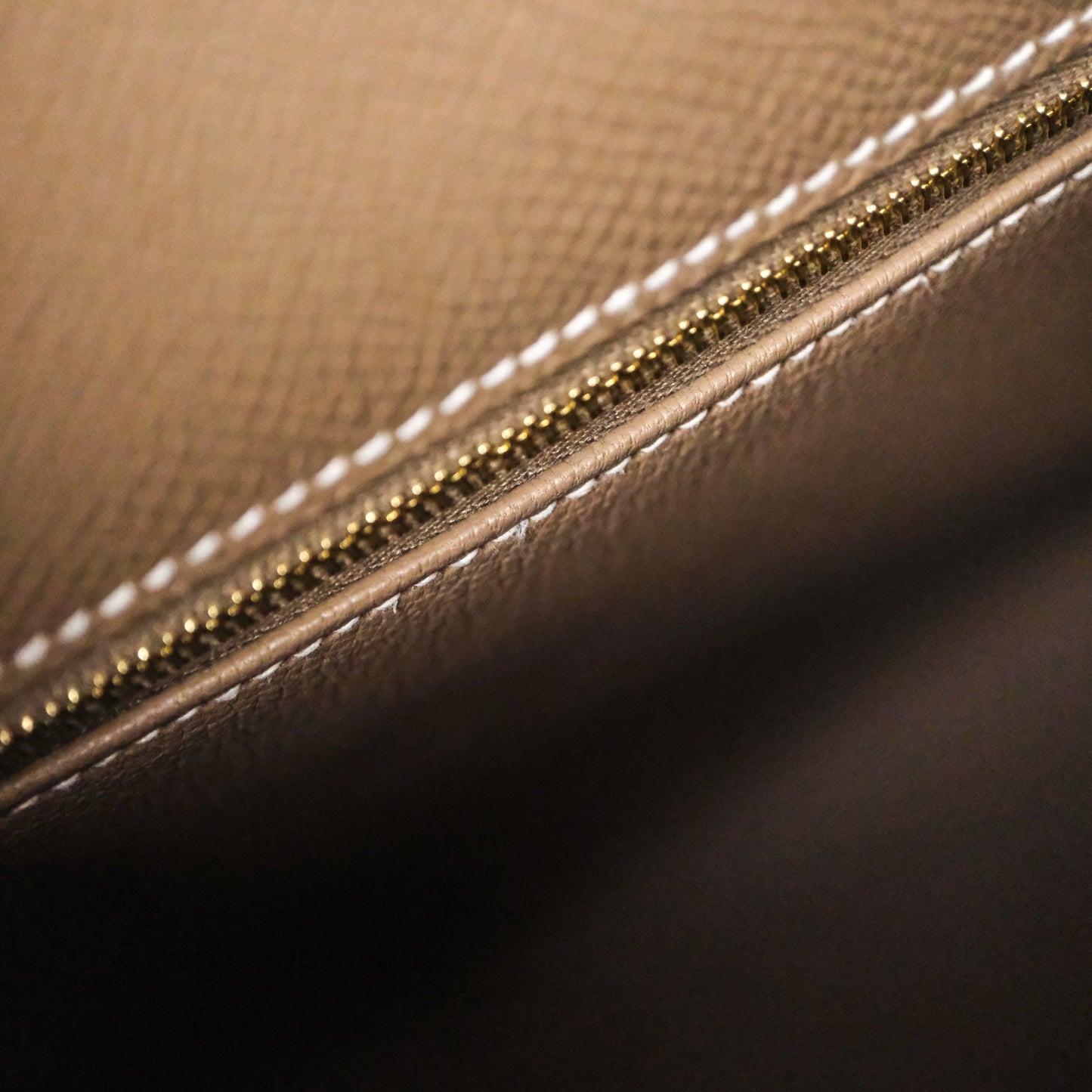 Hermès Kelly 25 Etoupe 18 Epsom Gold Hardware