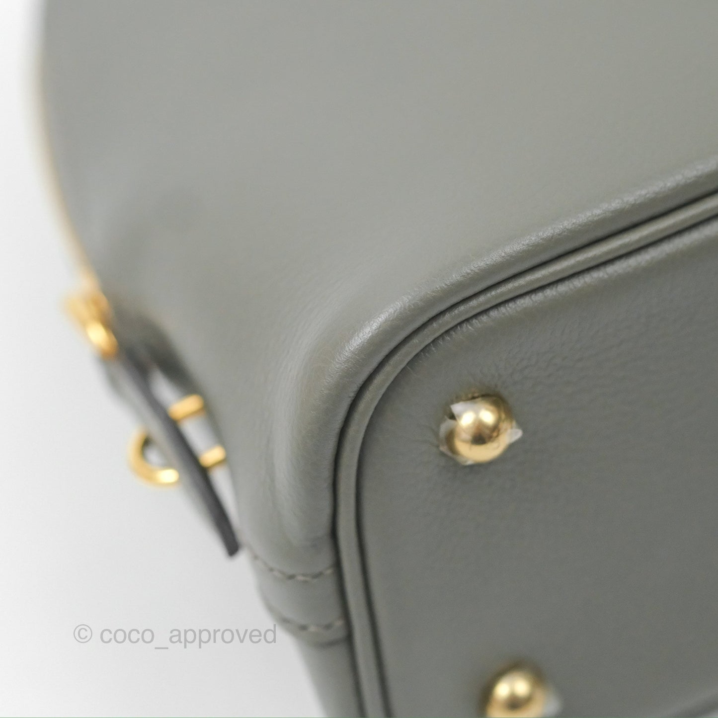 Hermès Bolide 1923 25 Gris Meyer 0L Evercolor Gold Hardware