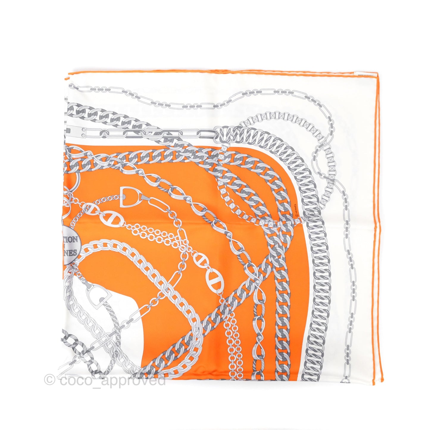 Hermes Reaction En Chaines Scarf 90