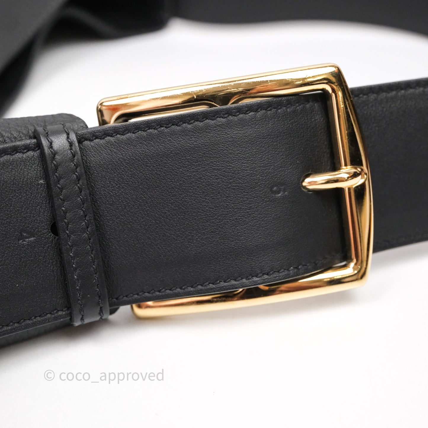 Hermes Arcon Bag Black Noir 89 Togo Gold Hardware