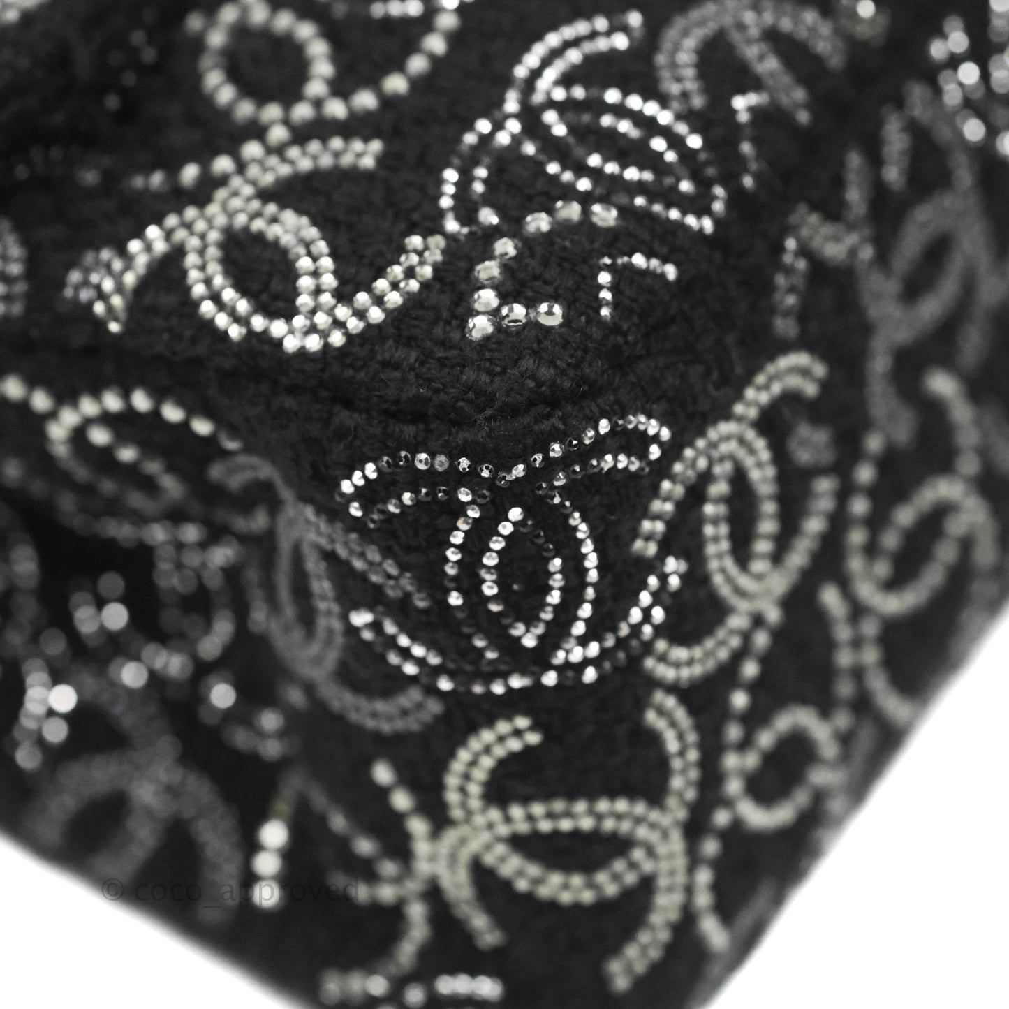 Chanel Jumbo Single Flap CC Pudong Strass