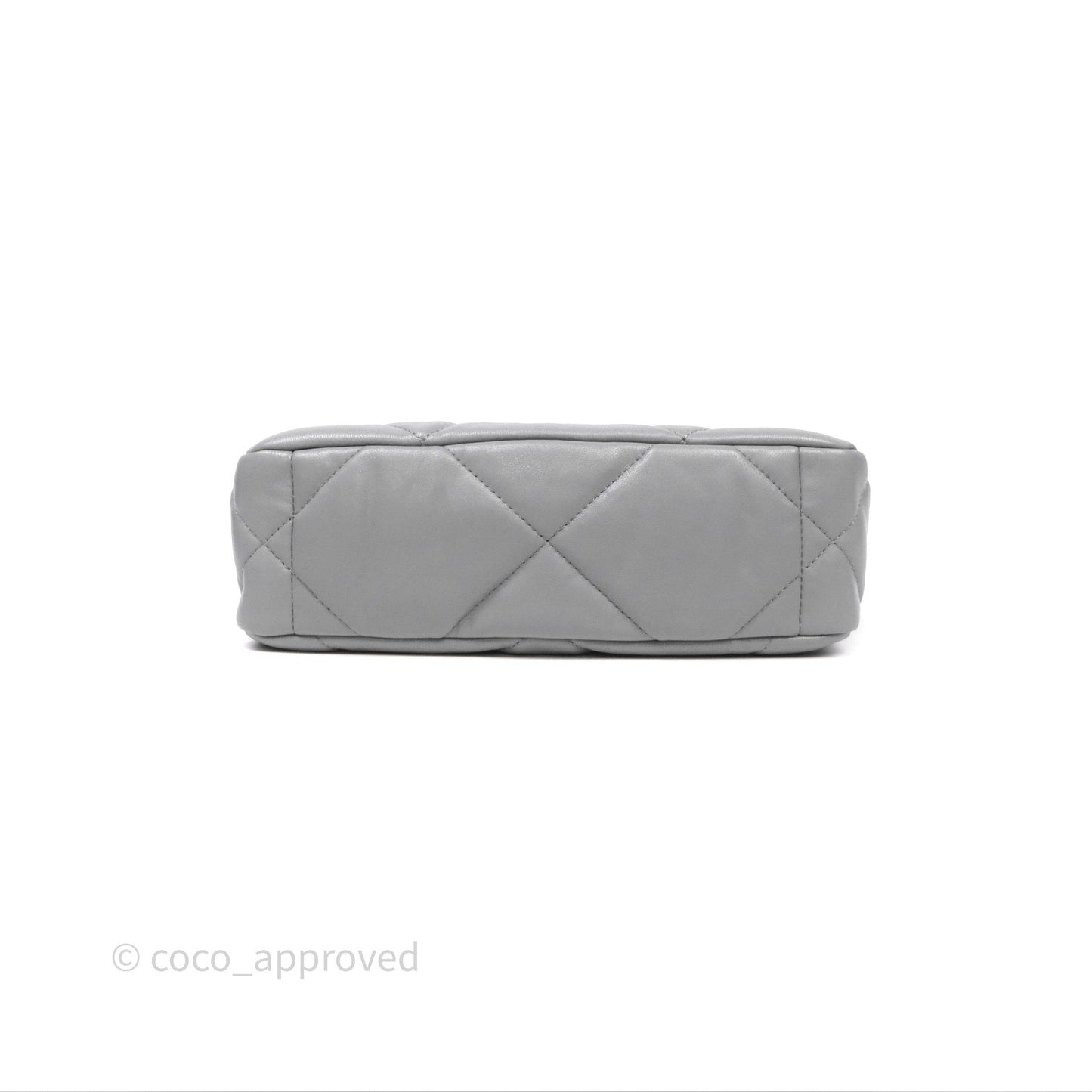 Chanel 19 Small Grey Mixed Hardware