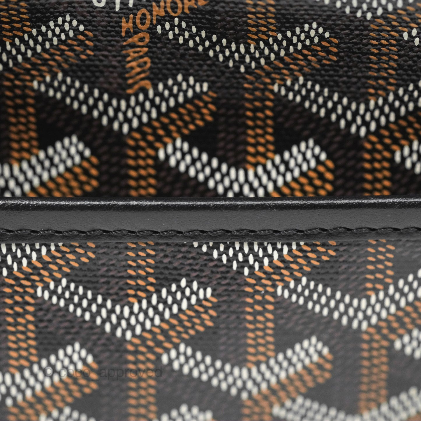 Goyard Cap-Vert PM Bag Black Goyardine