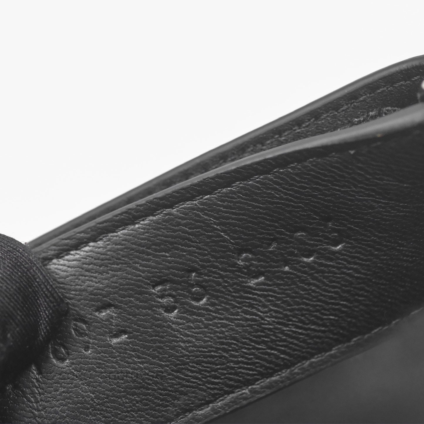 Hermès Chypre Sandal Shearling Black Calfskin Size 36