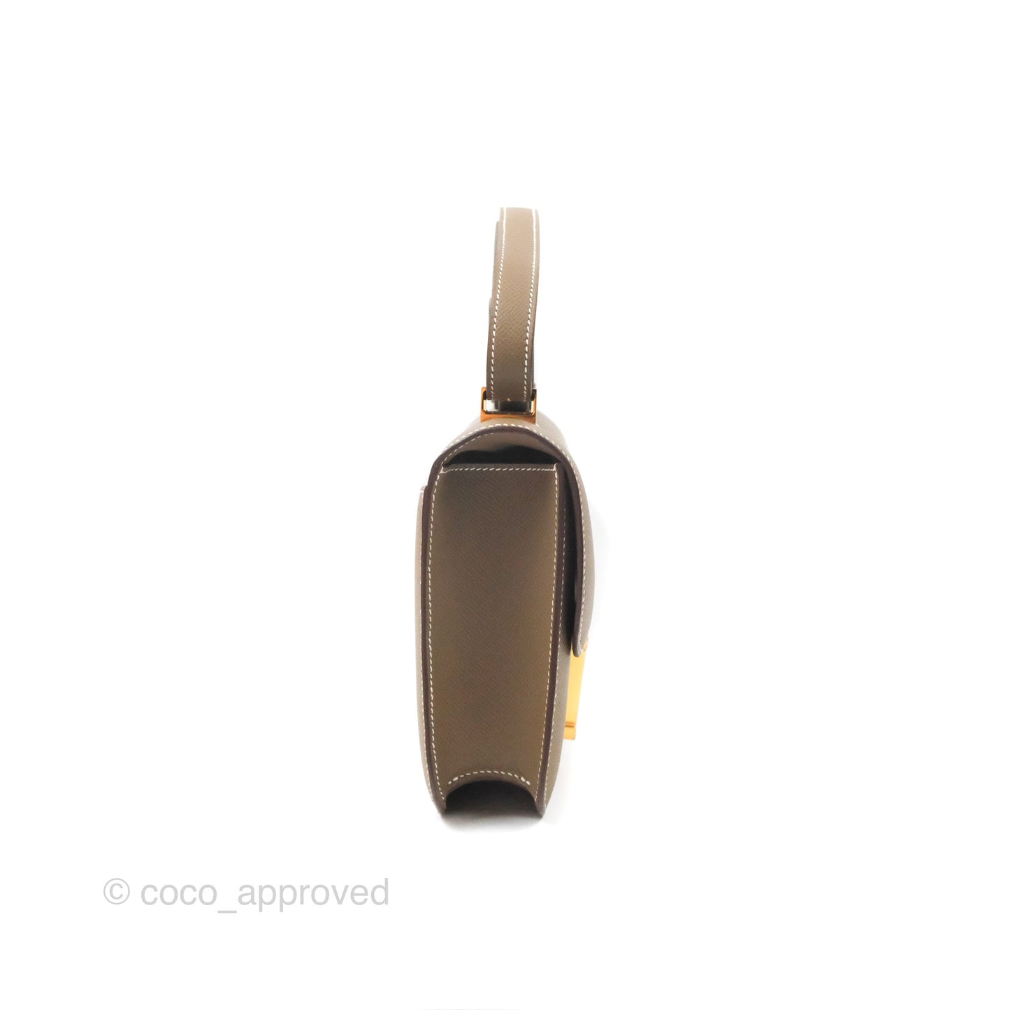Hermès Constance 24 with Mirror Etoupe Epsom Gold Hardware