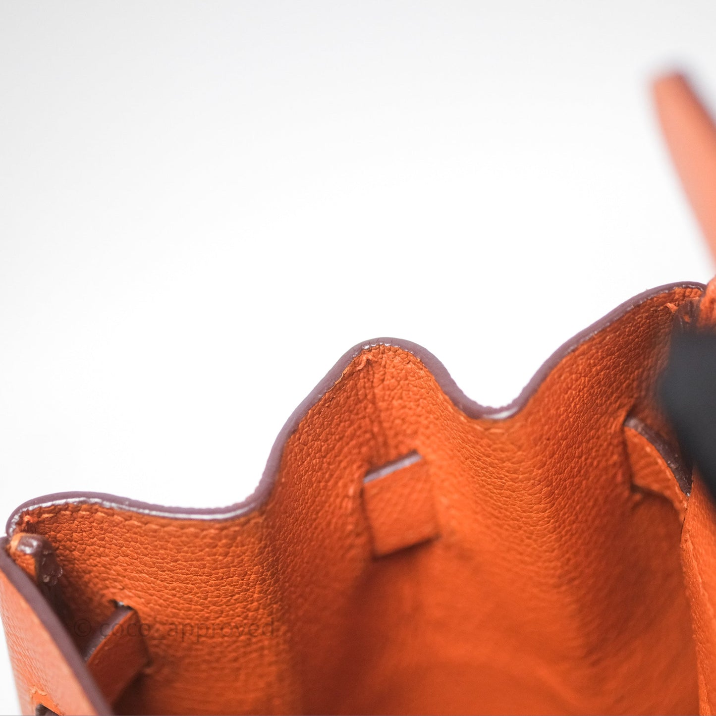 Hermès Birkin 30 Retourne Orange Epsom Palladium Hardware