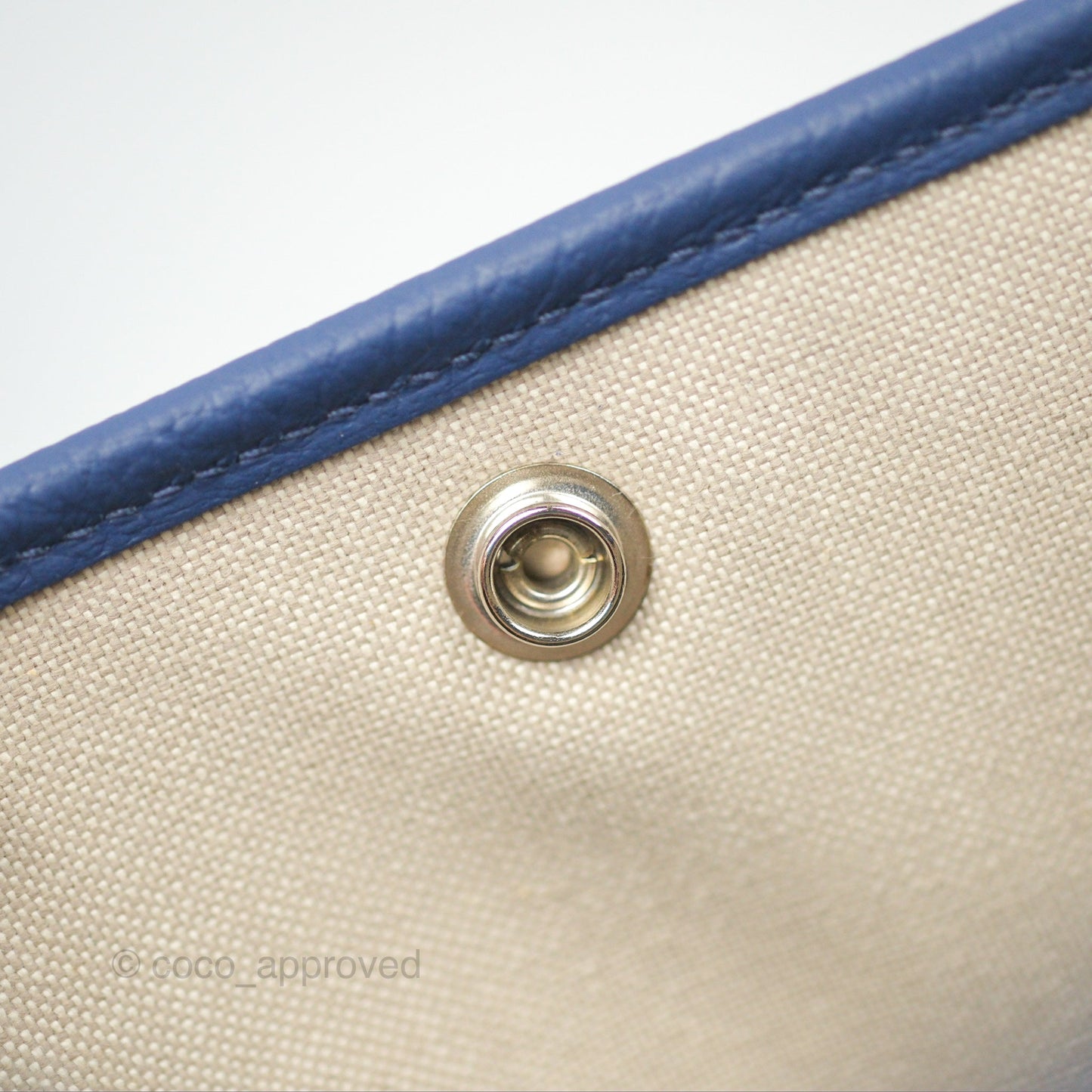Hermès Garden Pouch 36 Bleu Saphir/ Bordeaux/ Bleu Marine