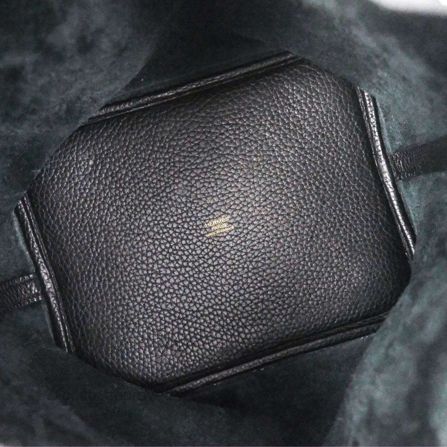 Hermès Picotin 22 Black Noir 89 Clemence Gold Hardware