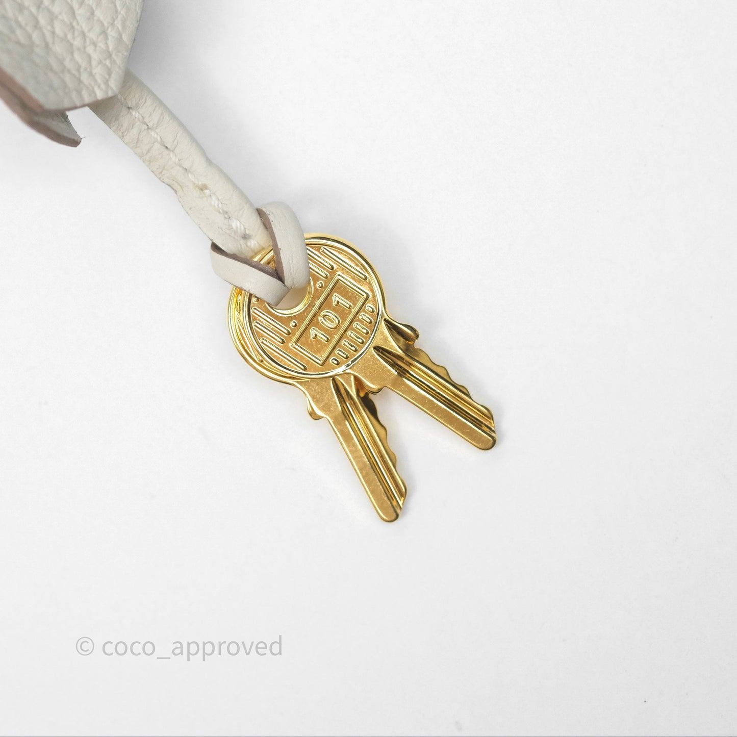 Hermès Birkin 25 Retourne Craie 10 Togo Gold Hardware