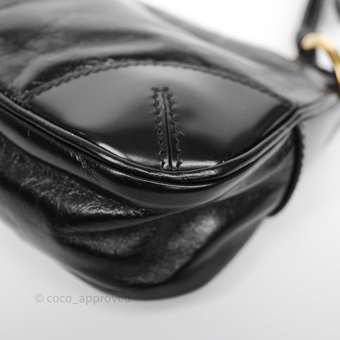 Prada Re-Edition 2002 Small Shoulder Bag Black Brushed Calf Leather