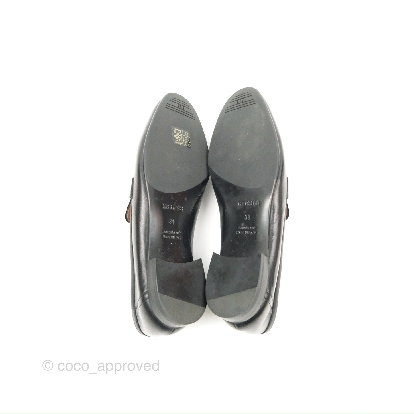 Hermès Paris Loafer H Goatskin Size 39