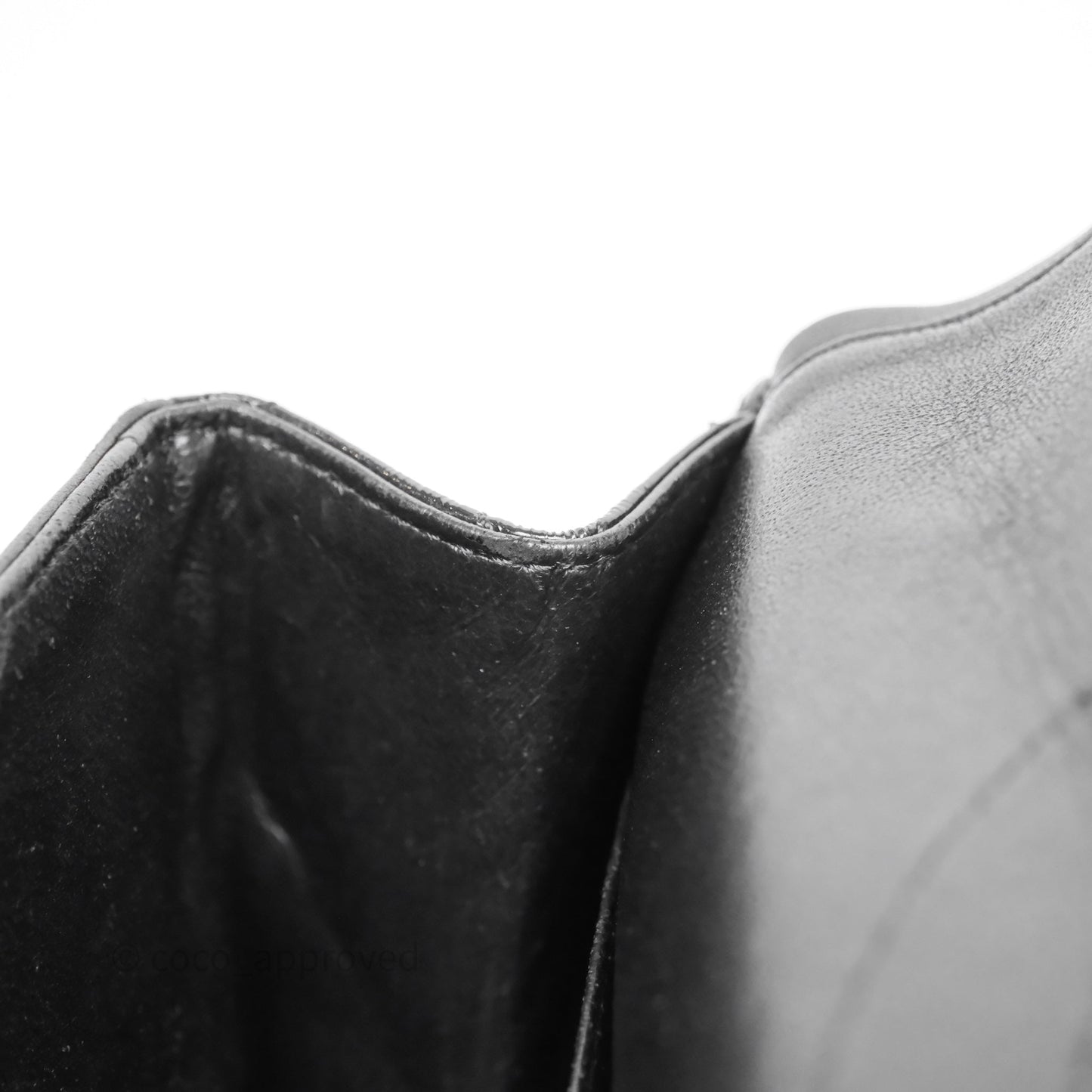 Chanel 2.55 Reissue Glazed Calfskin So Black 227 Silver Hardware